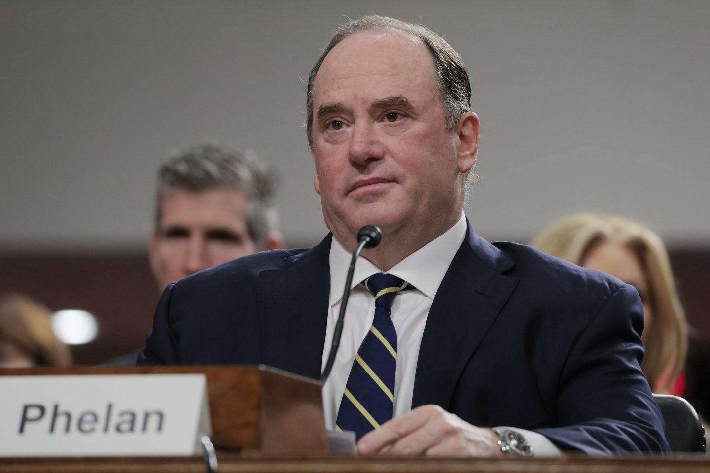 U.S. President Donald Trump's nominee for Secretary of the U.S. Navy John Phelan.