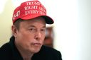 White House Senior Advisor, Tesla and SpaceX CEO Elon Musk attends a cabinet meeting held by U.S. President Donald Trump at the White House on March 24, 2025 in Washington, DC.