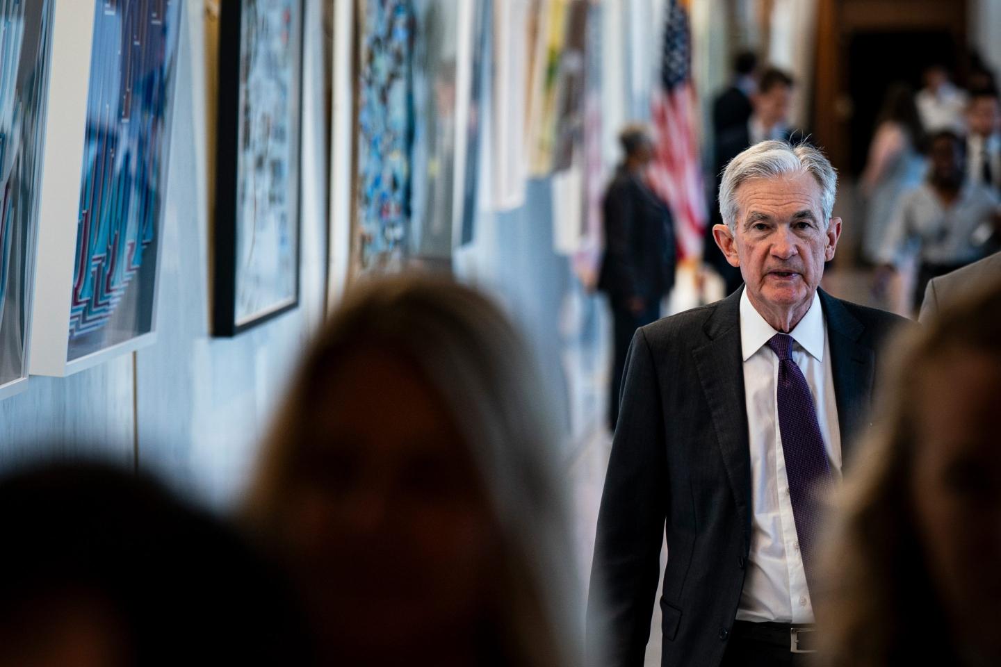 Jerome Powell, chairman of the US Federal Reserve