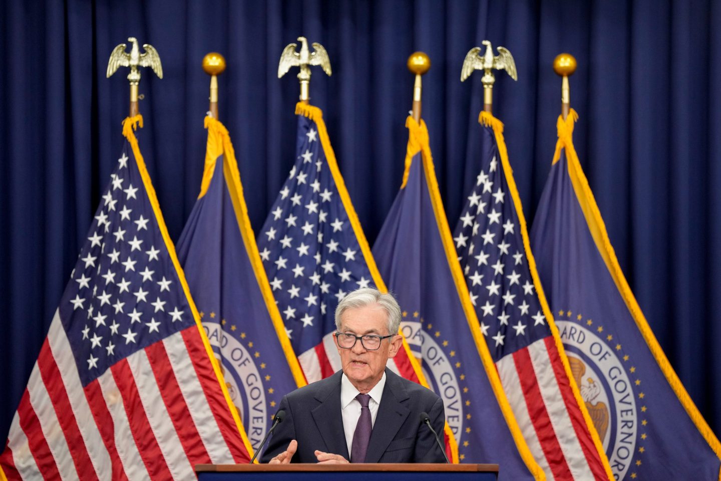 Jerome Powell, chairman of the US Federal Reserve