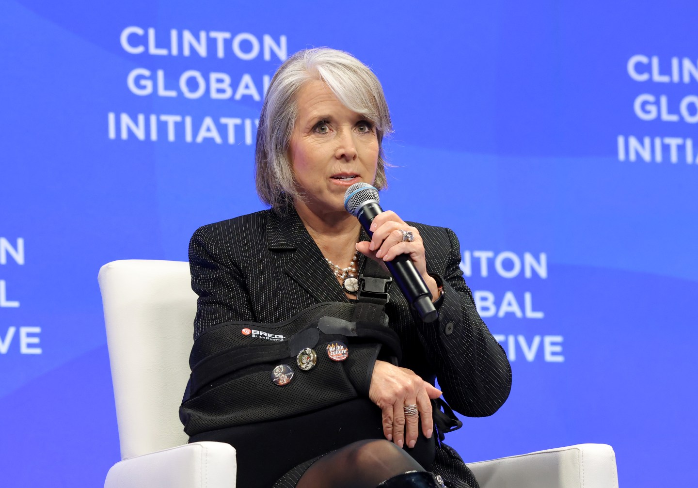 New Mexico Gov. Michelle Lujan Grisham debuted free, universal childcare in the state on Nov. 1.