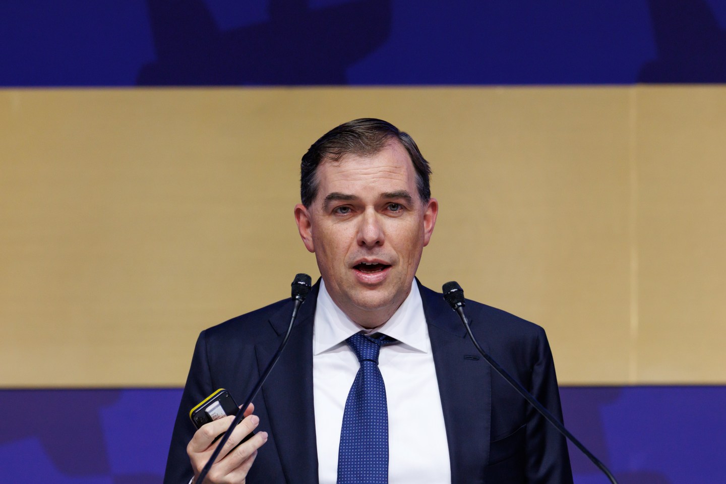 Amazon Web Services CEO Matt Garman in Gyeongju, South Korea on Oct. 29, 2025. (Photo: SeongJoon Cho/Bloomberg/Getty Images)