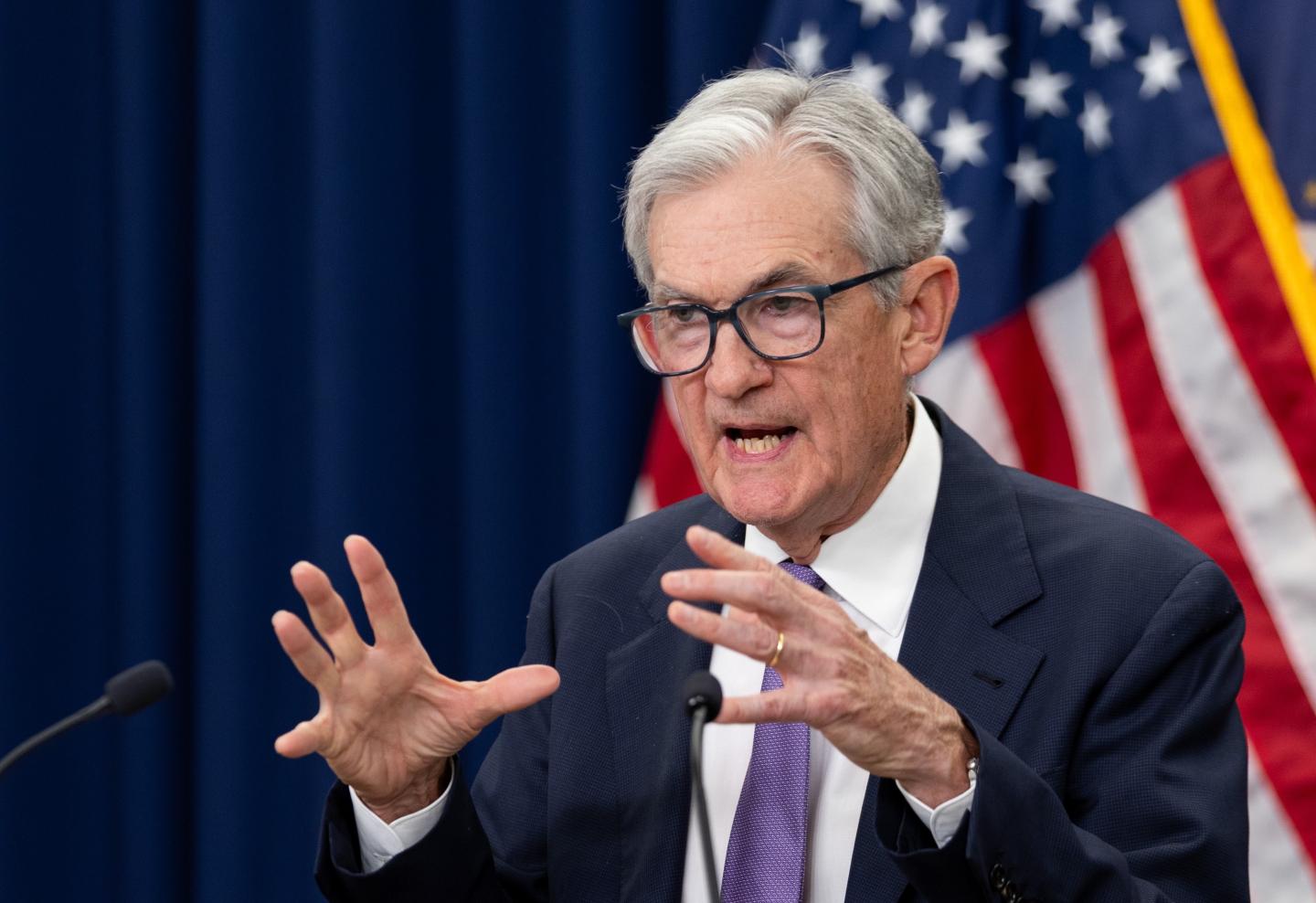 Photo: U.S. Federal Reserve Chair Jerome Powell attends a press conference in Washington, D.C., the United States, Oct. 29, 2025. The U.S. Federal Reserve on Wednesday decided to lower the target range for the federal funds interest rate by 25 basis points to 3.75 to 4 percent, marking its second rate cut this year.