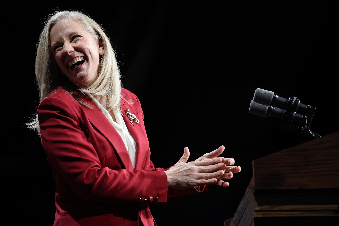 Democrat Abigail Spanberger won Virginia's governor's race, with 65% of the female vote.