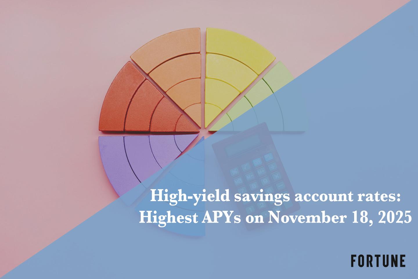 The best high-yield savings account rates on Nov. 18, 2025: Earn up to 5.00% APY