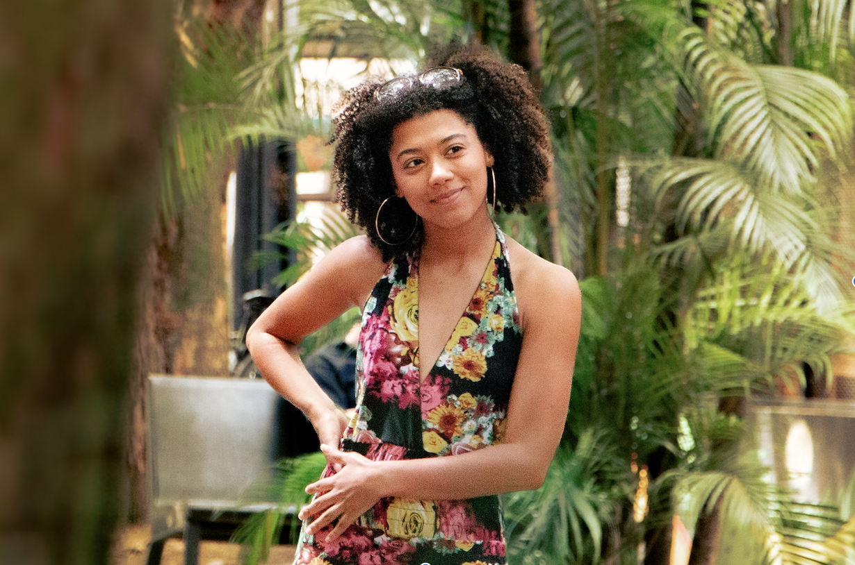 Leeah Derenoncourt, a 24-year-old digital nomad living in Chile.