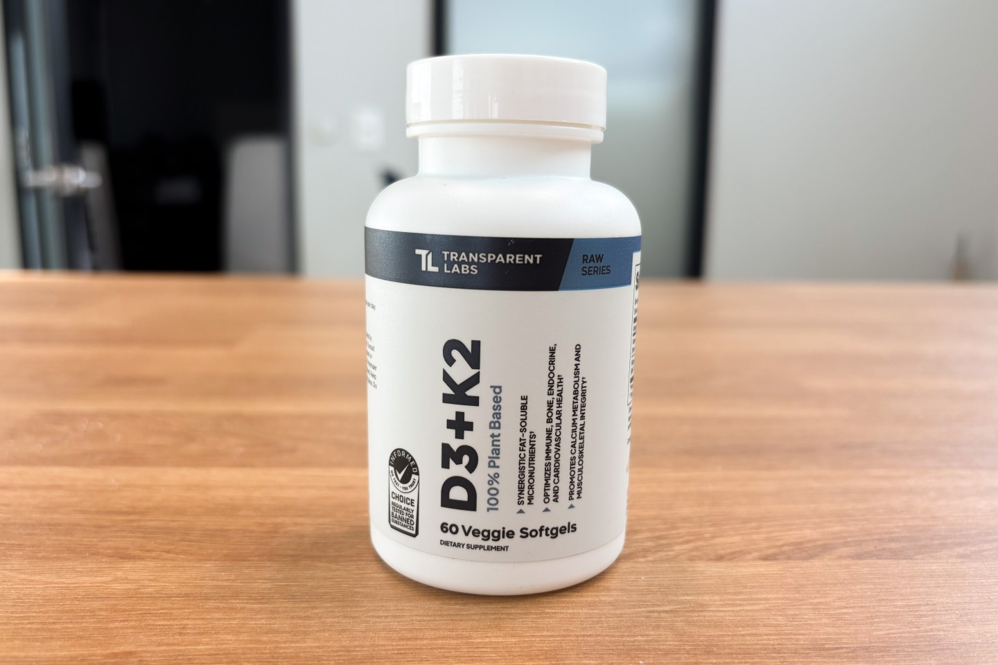 Transparent Labs D3 + K2-1