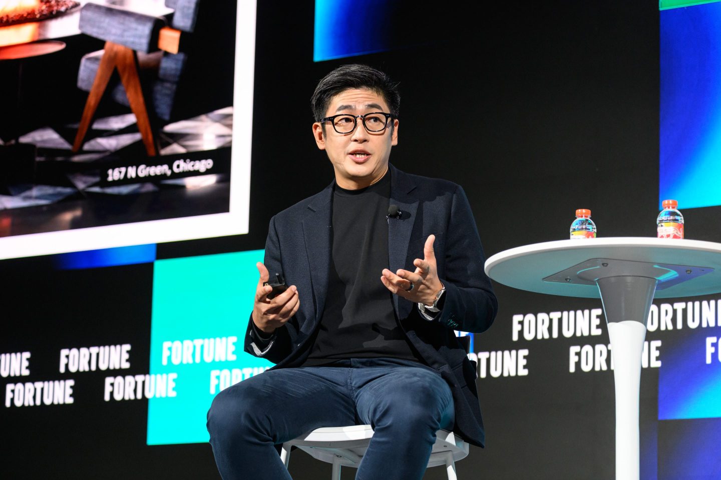 Ray Yuen, office managing director at the design and architecture firm Gensler, speaks at Fortune's 2026 Brainstorm Design conference in Macau.