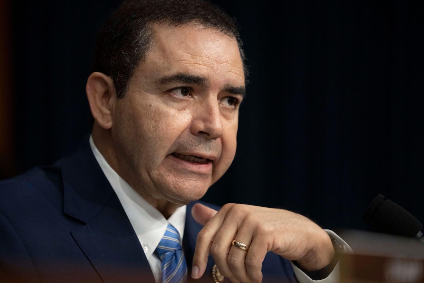 Rep. Henry Cuellar, D-Texas, during a hearing of the Homeland Security Subcommittee of the House Committee on Appropriations on Capitol Hill, April 10, 2024.
