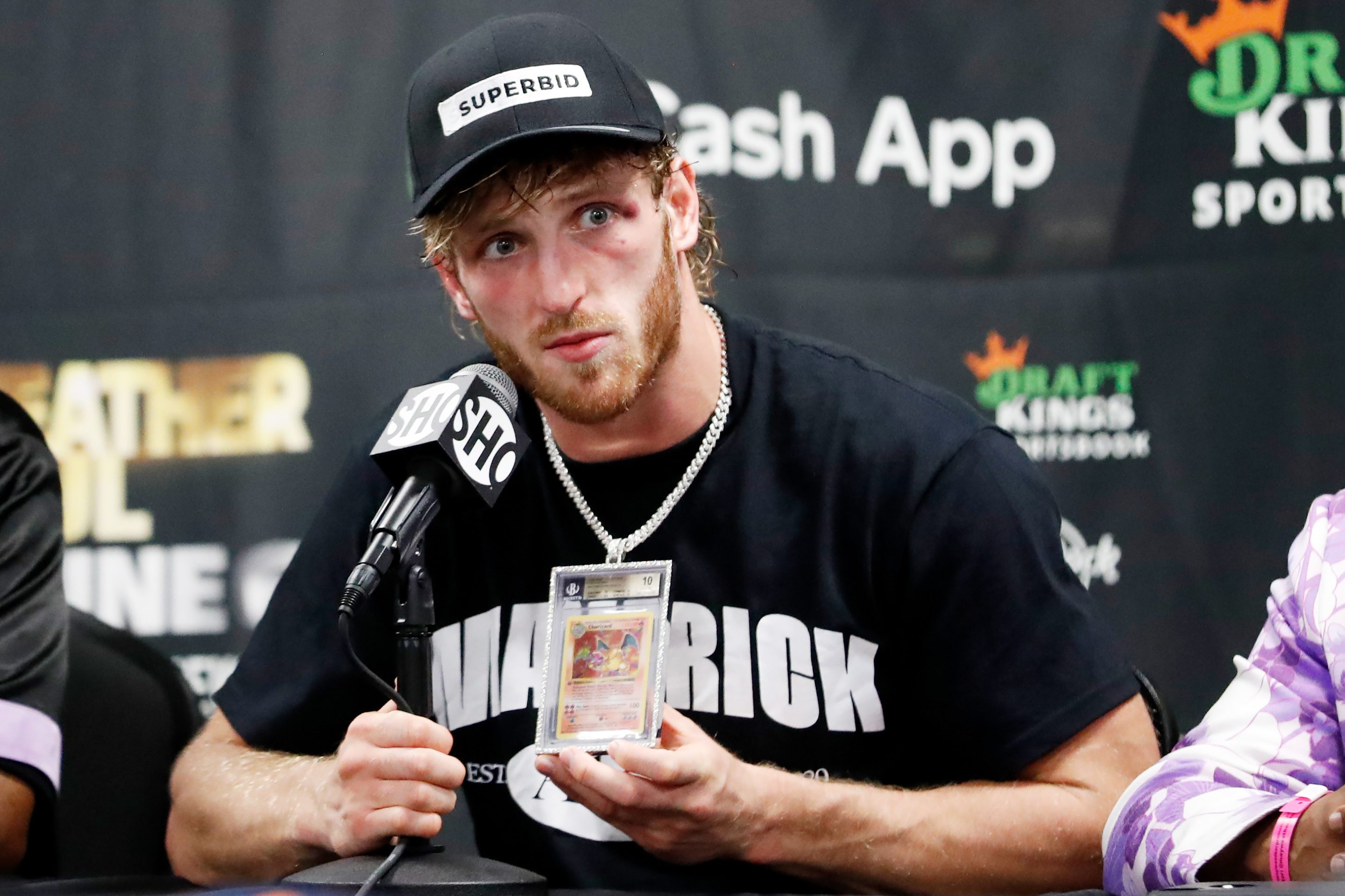 Logan Paul auctions off $5.3 million Pokmon card | Fortune Logan Paul auctions off $5.3 million Pokmon card | Fortune