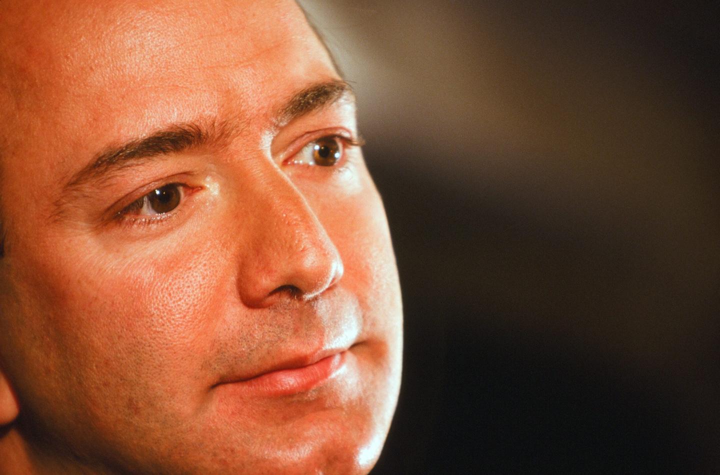 A close-up of Jeff Bezos