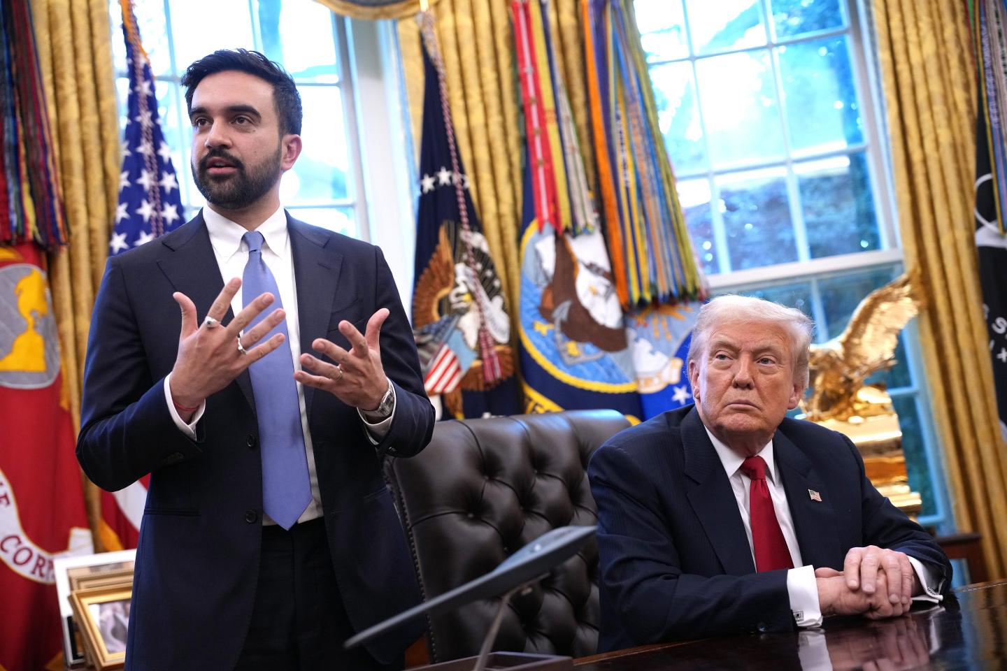 Zohran, Trump