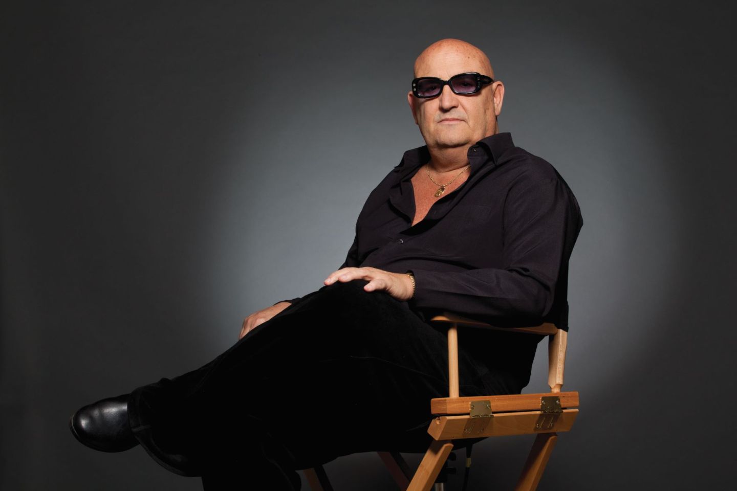 Tony Cuccio posing in a chair