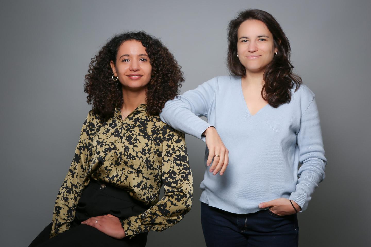Wiem Gharbi, left, and Tamar Gomez, cofounders of AI startup Ankar.