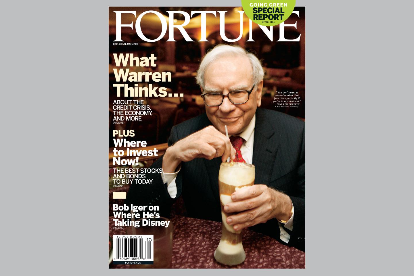Fortune Archives: The Oracle of Omaha, in 12 magazine covers