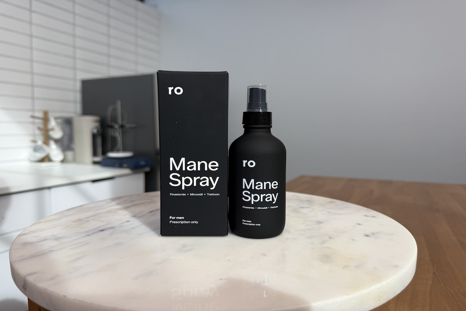 Ro mane spray as best hair loss treatment.