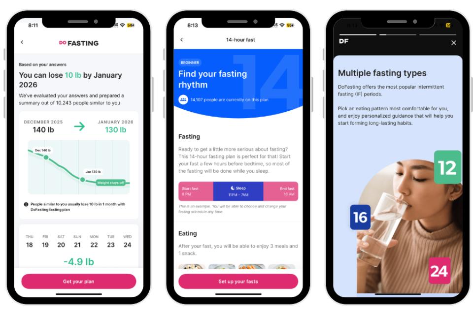 Dofasting as best intermittent fasting app