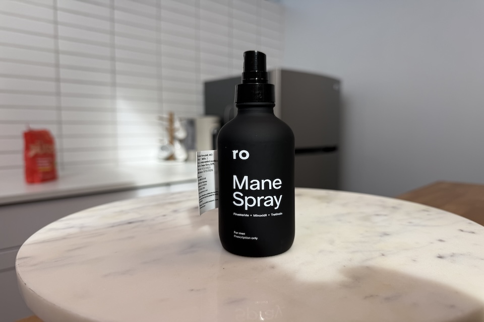 Ro mane spray as best hair loss treatment.