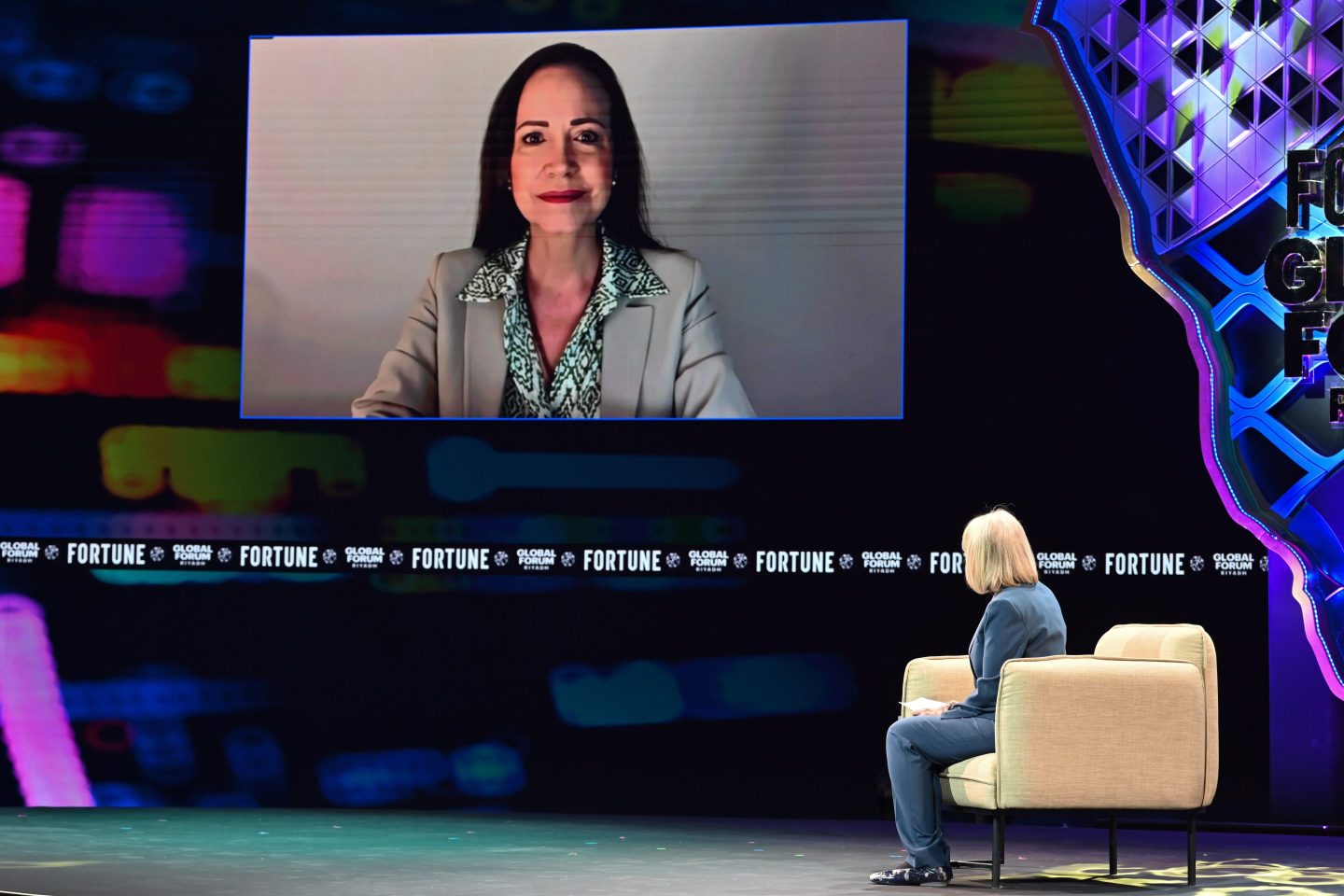 Before Maduro’s ouster, opposition leader Mariá Corina Machado said Venezuelans should run their country: ‘We know what we need to do’