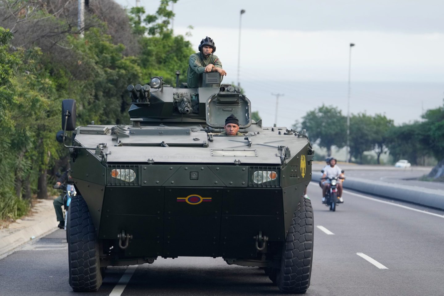 Venezuela’s capital Caracas is unusually quiet with stores and gas stations closed, a day after Maduro was deposed by U.S.