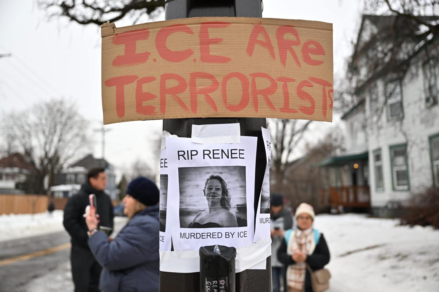 Wife of Renee Good, the Minnesota woman killed in ICE shooting, says ‘We had whistles. They had guns’