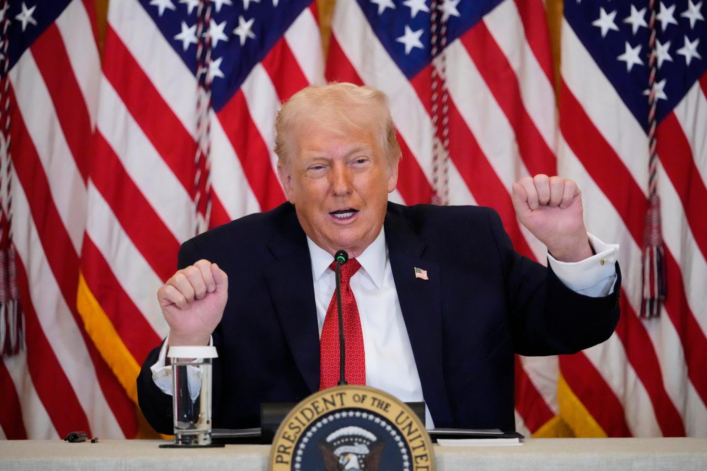 Trump threatens to impose tariffs on countries ‘if they don’t go along’ with his Greenland takeover plans