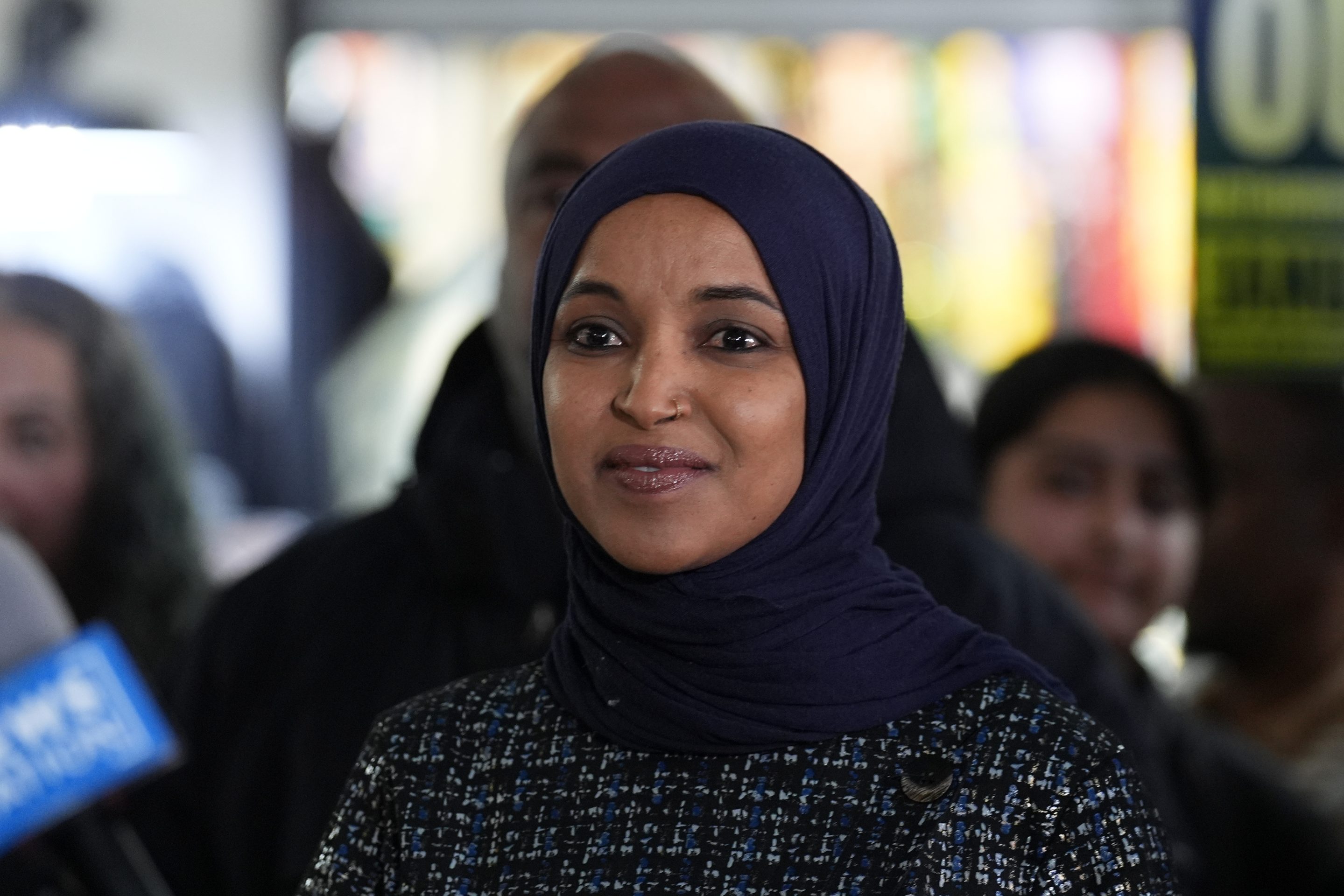 Trump on Ilhan Omar getting apple cider vinegar squirted on her: 'She  probably had herself sprayed, knowing her' | Fortune