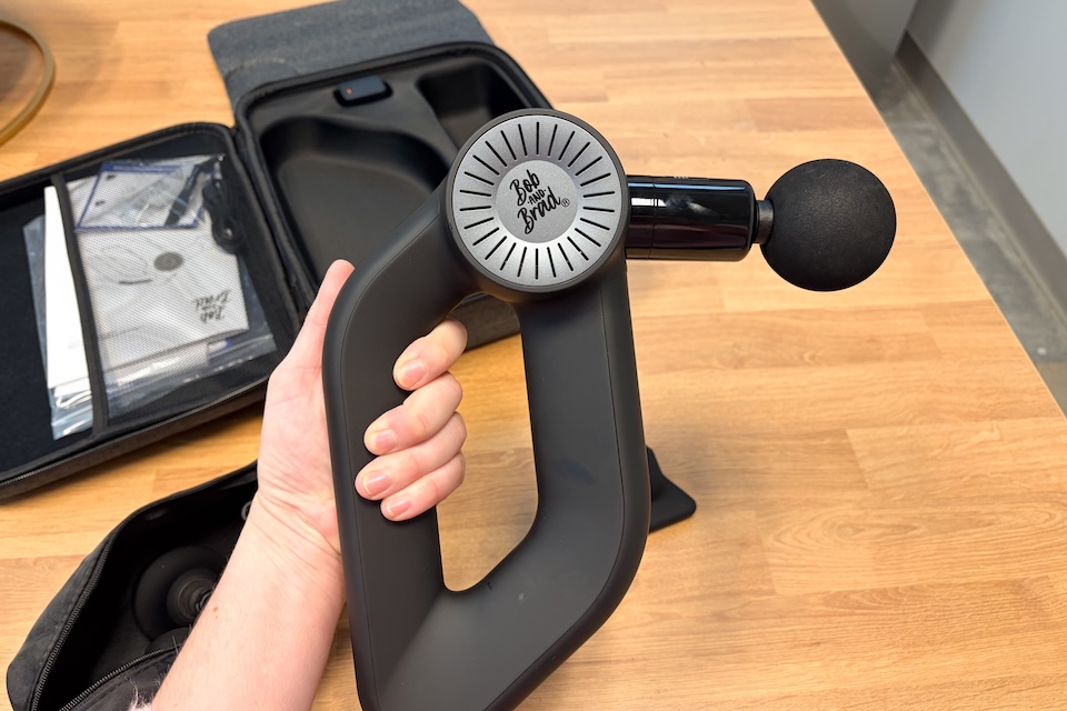 Bob and Brad D6 as best massage gun