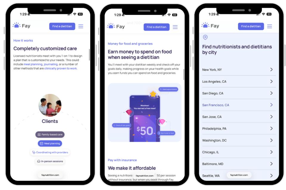 Fay as best nutrition app