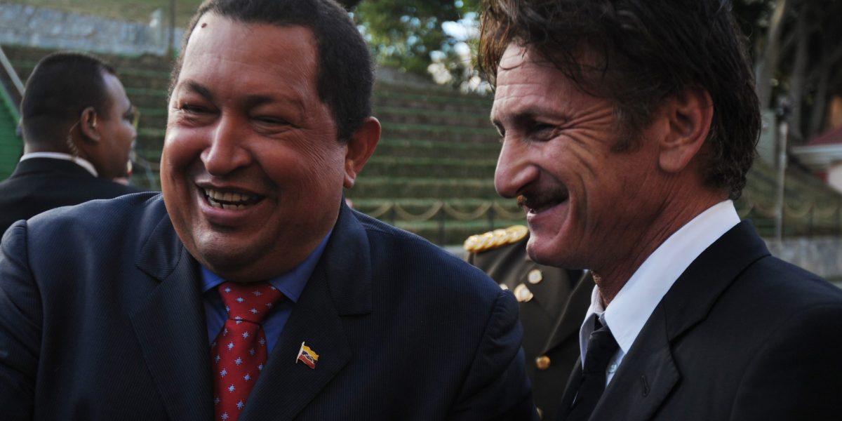 Venezuela's 20-year downfall featured a weird bromance between Hugo Chavez and Sean Penn, ex-husband of Madonna and 'One Battle After Another' actor | Fortune