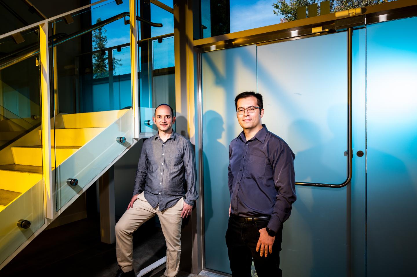 Photo of Noam Shazeer and Daniel de Freitas, Character.ai founders