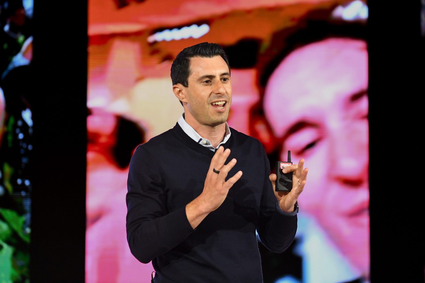 HOLLYWOOD, CALIFORNIA - AUGUST 29: Adam Presser speaks onstage during TikTok Redefining Fandom at Hollywood Athletic Club on August 29, 2024 in Hollywood, California. (Photo by Jon Kopaloff/Getty Images for TikTok)
