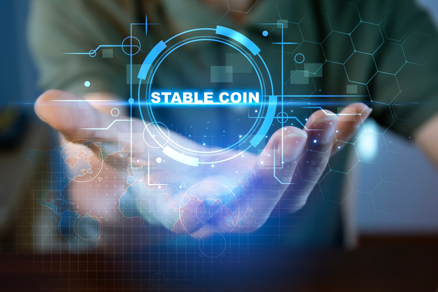 The concept of using stablecoins in the financial system