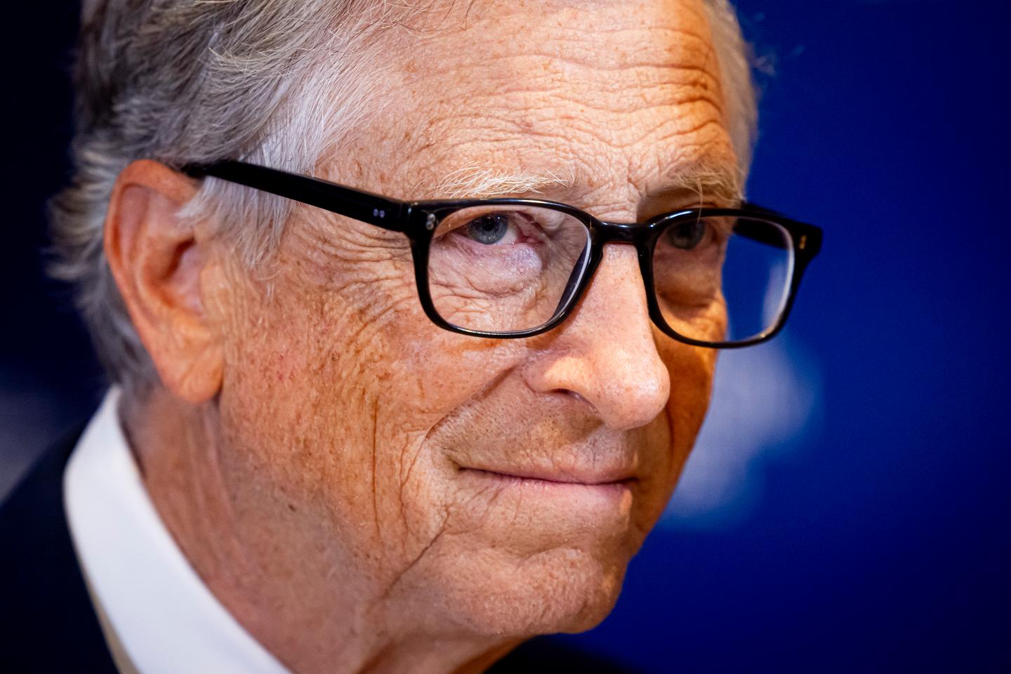 Bill Gates attend a meeting of Bloomberg at the Plaza Hote on September 23, 2025 in New York City.