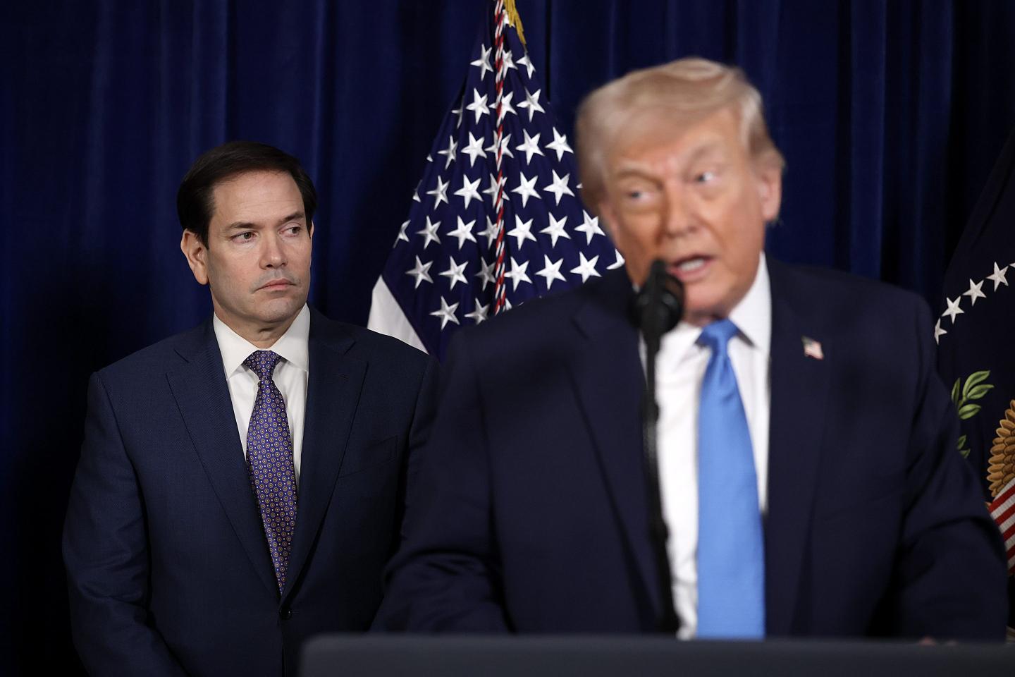 Rubio, Trump