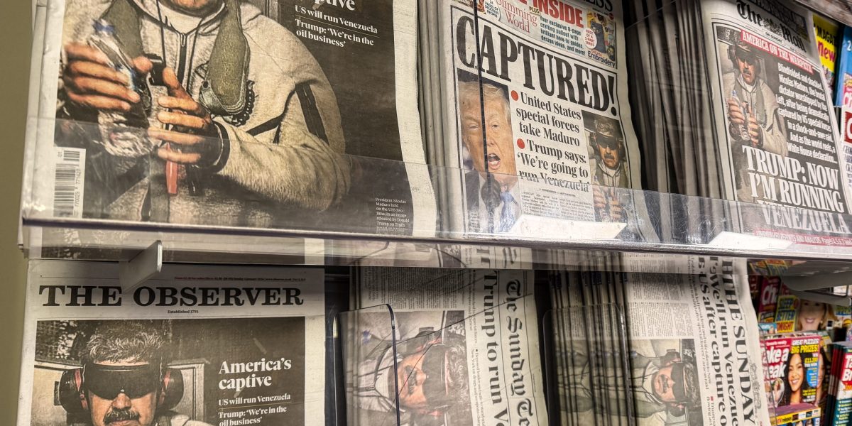 The U.S. military was a big winner after Maduro’s capture. The other sensation this a Nike outfit