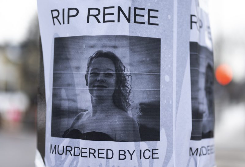 Wife of Renee Good on fatal shooting: ‘we had whistles. They had guns’