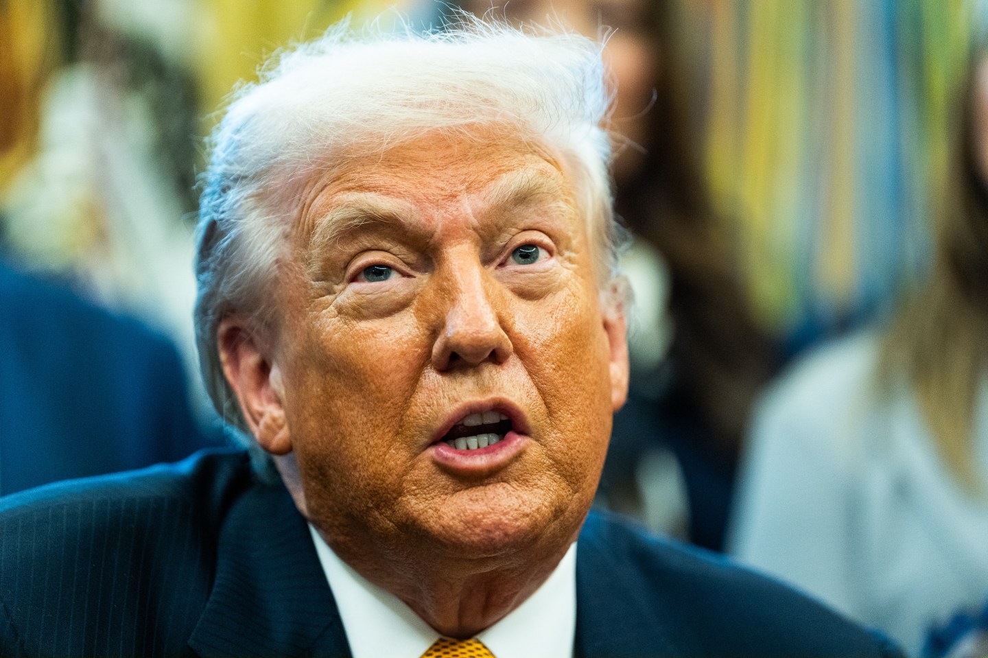 Photo: President Donald Trump during a bill signing event with dairy farmers in the Oval Office on Wednesday January 14, 2026.