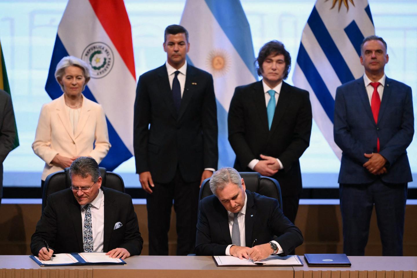 EU and Mercosur bloc of South American nations sign trade deal to end quarter-century of talks, just as Trump hits Europe with new tariffs