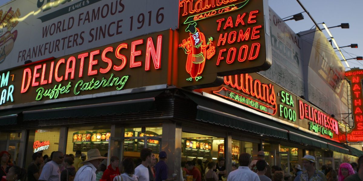 Nathan’s Famous goes from 5-cent hot dog stand in Coney Island to 0 million acquisition by Smithfield Foods over 100 years later