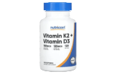 Nutricost Vitamin K2 + Vitamin D3