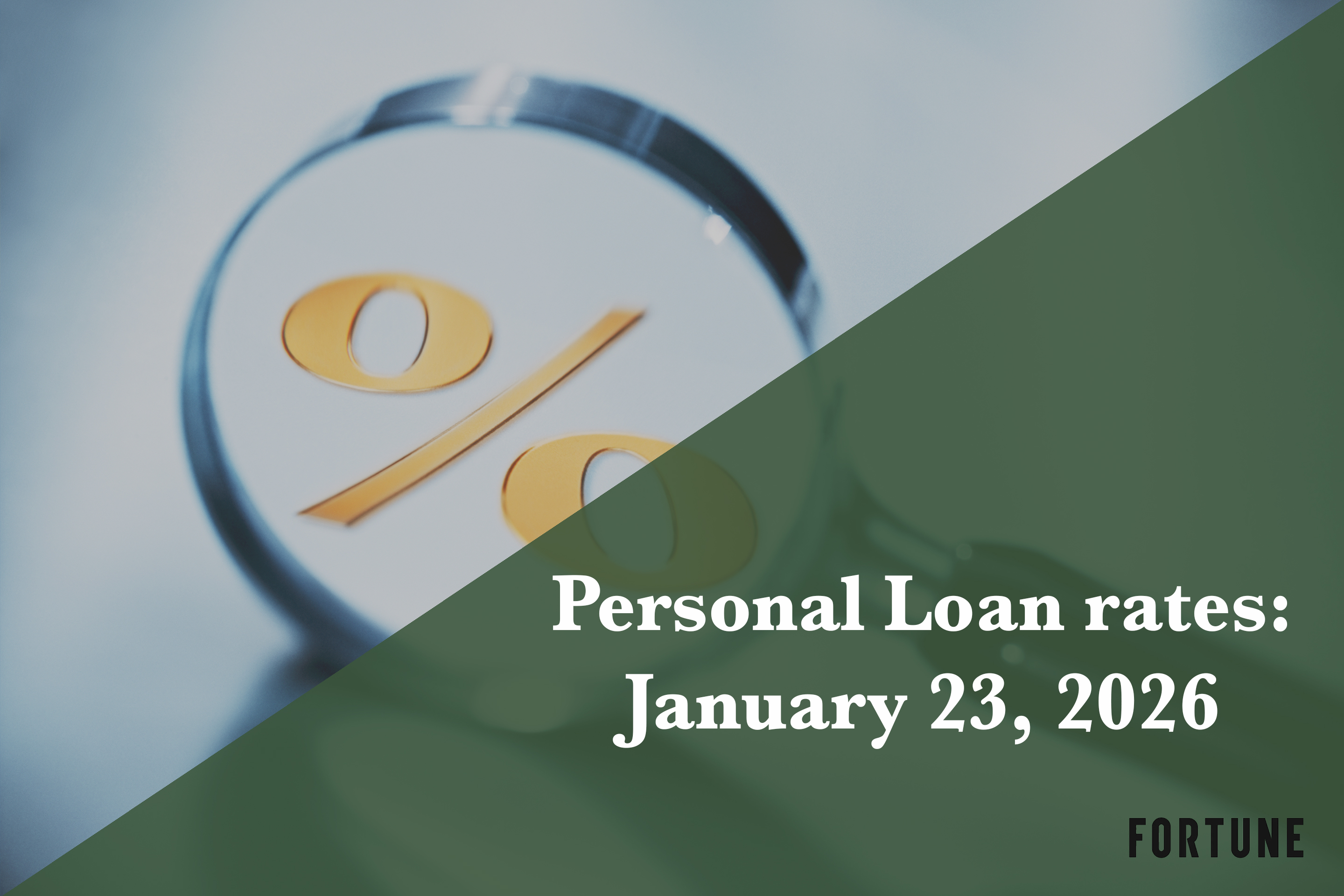 Personal loan APRs: Jan. 23, 2026 | Fortune