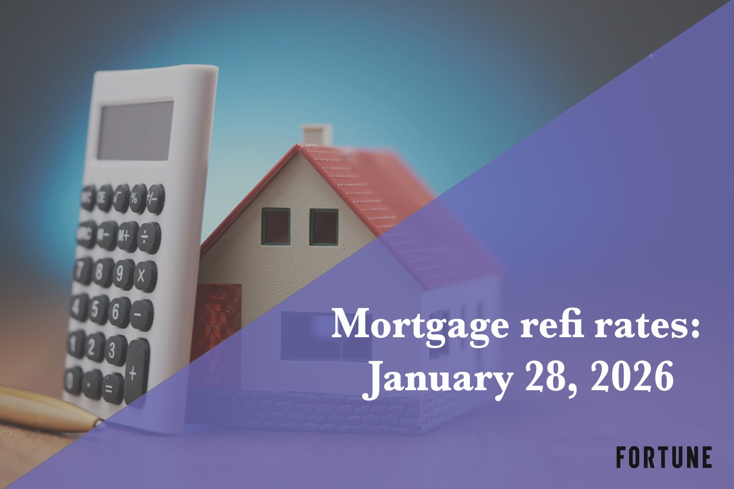 Current refi mortgage rates report for Jan. 28, 2026