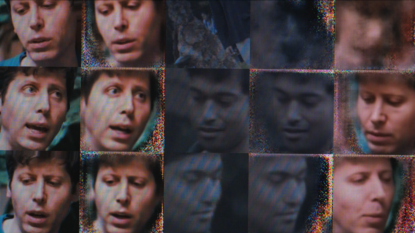 Close cropped images of Sam Altman alongside an actor playing him.