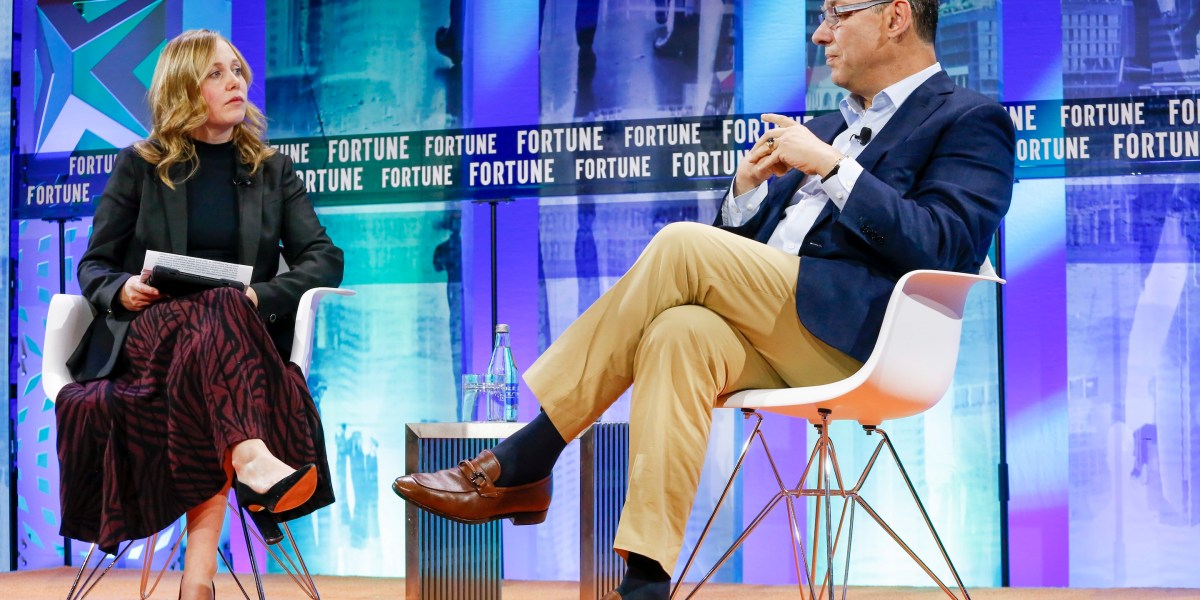 Pfizer’s CEO on leading after a moonshot—and making deals with Trump