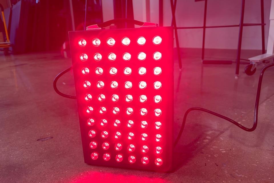 Red light therapy panel