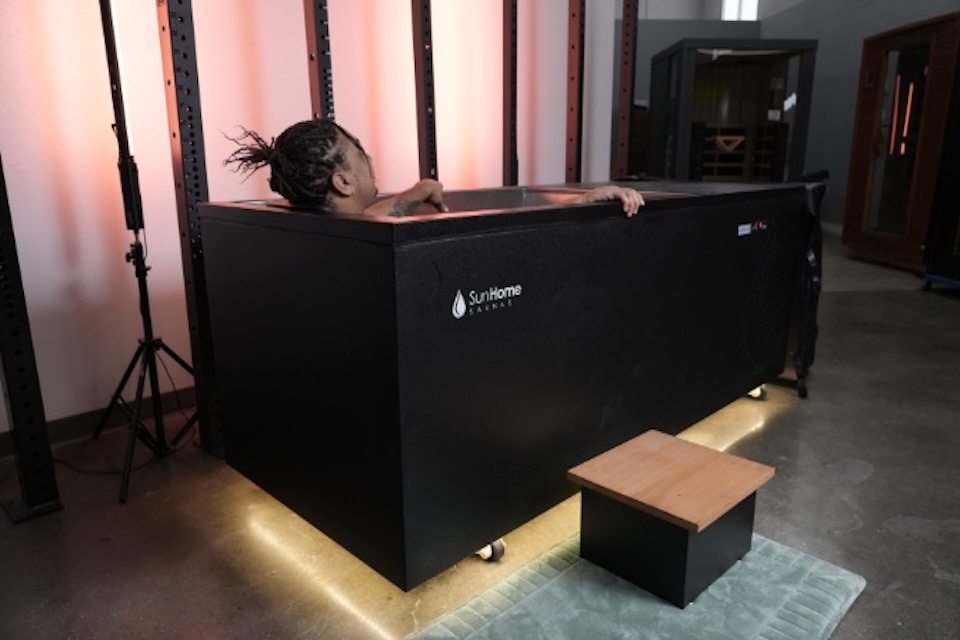 Sun Home Cold Plunge Pro as best cold plunge tub.