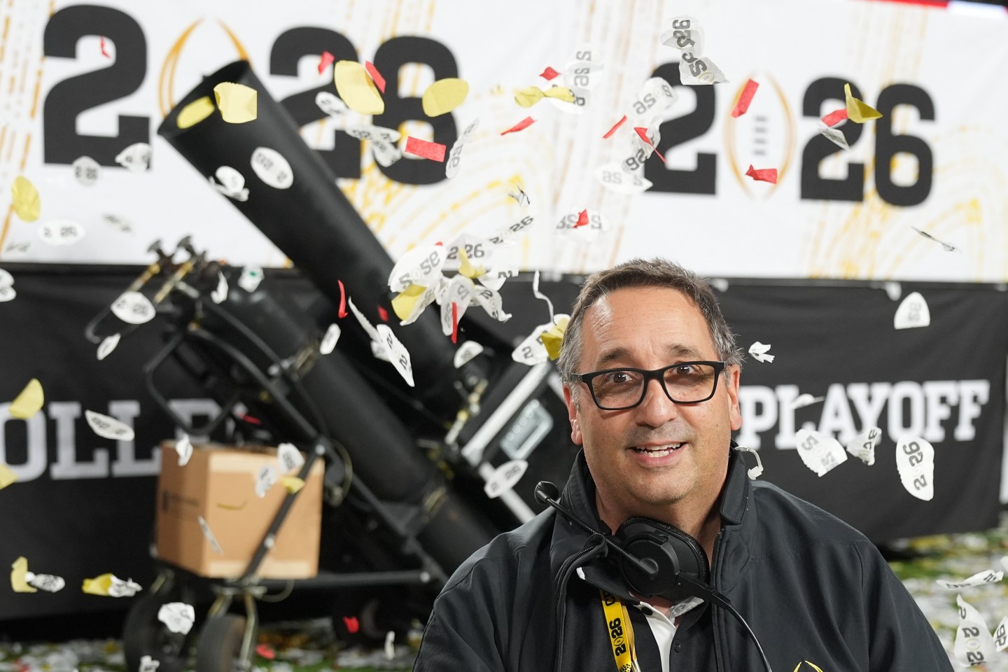 Meet the man who’s created Super Bowl confetti for the past 30 years after getting his start at Disney