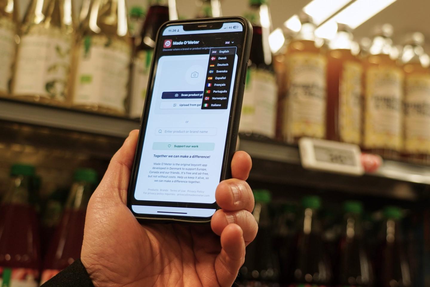 Trump’s Greenland crisis triggered a surge in apps designed to help shoppers boycott U.S. goods, though few American imports are on store shelves