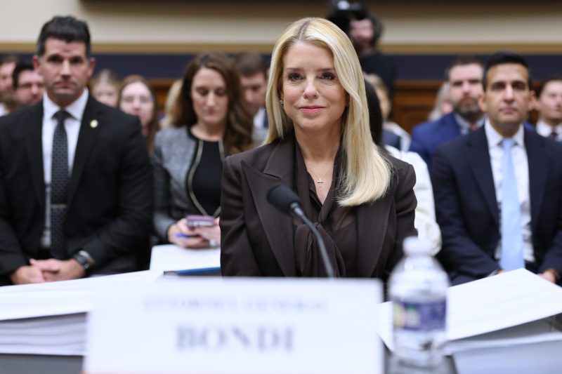 Pam Bondi’s Epstein testimony devolves into name calling as she sweeps her own past behavior under the rug